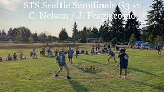 STS Seattle Semifinals G3 vs C. Nelson / J. Fragiacomo 7/27/24