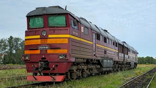 8K | 2ТЭ116 | PURE SOUND |  Full start-up procedure of a Soviet-Era locomotive