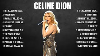 Celine Dion Top Hits Popular Songs   Top 10 Song Collection