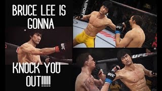 Bruce Lee is Gonna Knock You Out!