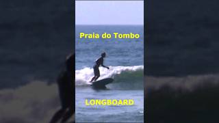 Longboard na Praia do Tombo no Guarujá #longboard #surf #guaruja #litoral