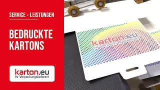 Bedruckte Kartons von karton.eu