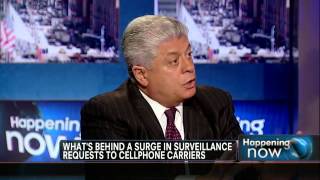 Judge Napolitano on Surge in Government Surveillance Requests to Cell Phone Carriers