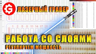 LightBurn: Мастер-класс по работе со слоями | Полное руководство на русском