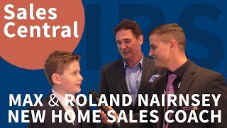 Roland Nairnsey and Max Nairnsey - New Home Sales Coach - Sales Central - IBS 2018