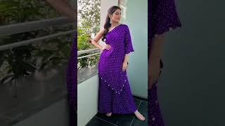 Reuse old bandhani saree # old saree reuse ideas # dresses for old saree # lastest dress design #