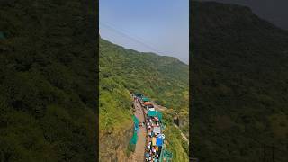 Pavagadh Hill Station View #pavagadhhills #pavagadhtemple #pavagadh #hillstation #temple #shorts