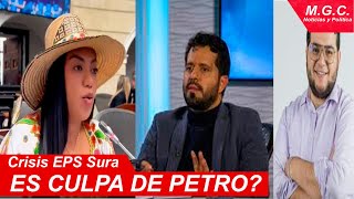 ABOGADO PATIÑO, ALFREDO MONDRAGON Y MARTHA PERALTA EXPLICAN LO QUE ESTA SUCEDIENDO CON SURA EPS