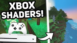 NEW How To Get REAL SHADERS On Minecraft Xbox Preview! Deferred Render Dragon Shaders!