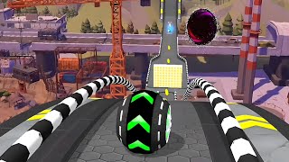 Rolling Ball Sky Escape Gameplay Speedrun All Levels 398