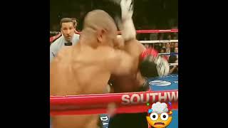 Jones Jr vs Hopkins brawl #boxingknockout #boxing #royjonesjr #bernardhopkins #boxingshorts #shorts