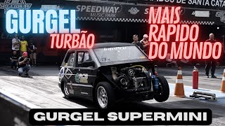 GURGEL TURBÃO DE 600CV - O Gurgel Supermini mais rápido do mundo.