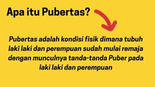 Mengenal Pubertas, ciri-ciri, cara merawa dan menjaga tubuh kita