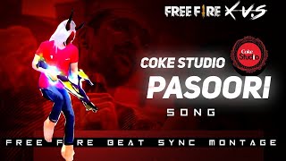 Pasoori | Aa Chalein Lekar Tujhe ff Beat sync Montage | pasoori ff | beat edited montage| ff montage