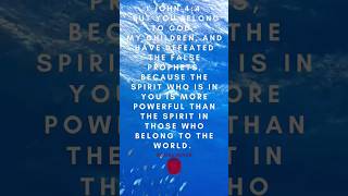 Bible verse 1Jhon 4:4 #viral #worship #shorts