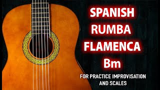 Rumba Flamenco Backing track (HQ) | Spanish Rumba Flamenca Style (B minor)