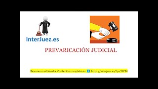 Prevaricación judicial