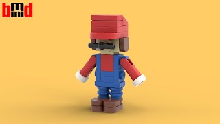 How to build LEGO MINI MARIO | BMD mini