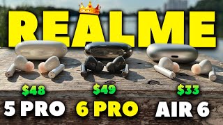 👑 ЛУЧШИЕ Беспроводные Наушники за $49 - Realme Buds Air 6 Pro (2024)