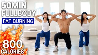 (땀폭발💦) 무조건 살 빠지는 50분 전신 운동! | 50MIN FAT BURNING FULLBODY WORKOUT 🔥 @shaketwins