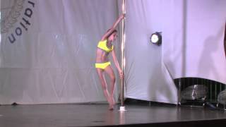 Adel Gresiczki - NOVICE 10-14 - FINALIST - WORLD POLE SPORTS CHAMPIONSHIPS 2014