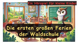 Die ersten großen Ferien der Waldschule / Eine Kindergeschichte zum Einschlafen