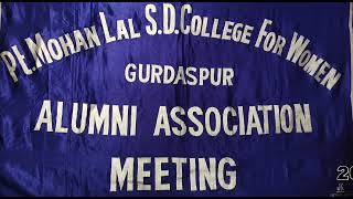 ALUMNI MEET AT PANDIT MOHAN LAL SD COLLEGE FOR WOMEN, GURDASPUR