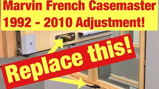 Marvin French Casemaster 1992 - 2010, How To Adjust