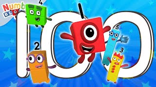 Numberblocks en Español | 123 - Episodios completos | CONTANDO NÚMEROS del 1 al 100 🌍