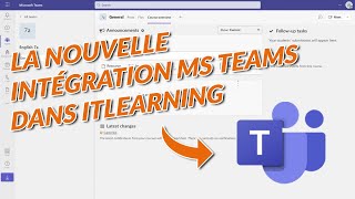 Enseigner et Apprendre avec l'intégration Microsoft Teams dans le LMS itslearning