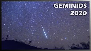 Geminid Meteor Shower 2020.