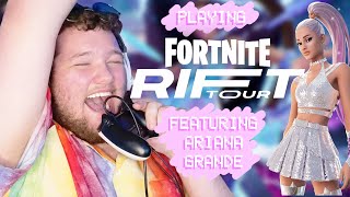 this was insane omfg | FORTNITE RIFT TOUR FT. ARIANA GRANDE