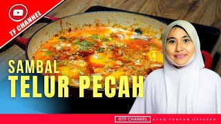 Resepi Sambal Telur Pecah | Ayaq Tangan Ustazah