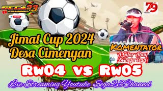 Live//rw04 vs rw05//sepak bola jimat cup desa cimenyan 2025⚽score 4-0.