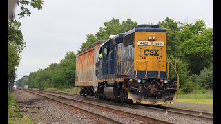 Conrail MA-2, Injectron Run on the NJ Transit Raritan Valley Line - June 2023