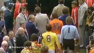 Netherlands and West Germany (BRD) enter the final of #WorldCup74