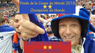 Finale Coupe du Monde 2018 dans le kop français ⭐⭐ 2018 FIFA World Cup Final with the French ultras