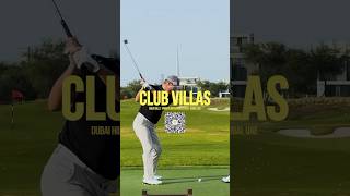 Rooftop Terrace With Burj Khalifa & Golf Views at Club Villas, Dubai Hills Estate #youtubeshorts