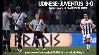 UDINESE-JUVENTUS 3-0 - Radiocronaca di Francesco Repice (3/4/2010) Radio Rai