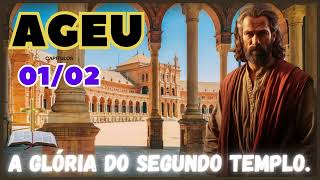 A GLÓRIA do Segundo TEMPLO #Bíblia em áudio e falada  #Ageu Capítulos  01 e 02