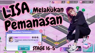 MELAKUKAN PEMANASAN STAGE 16-5 (BLACKPINK THE GAME)