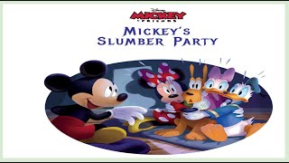 Disney: Mickey's Best Slumber Party Read Aloud Book