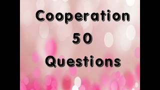 Cooperation Questions - cseb clerk & Junior cooperative inspector