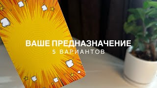 Ваше предназначение. 5 вариантов.