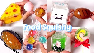 음식 🥛📍🧀🍣🌭🍭🧋🍬 말랑이 모아보기 - DIY Food Squishy with Nano Tape Series! 🔵Part2🔵