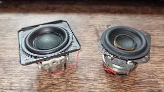 The BOSE drivers, mini and color