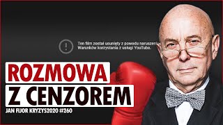 KRYZYS 2020 #260  LOBOTOMIA, CZYLI DLACZEGO CENZURA JEST NIEPOTRZEBNA