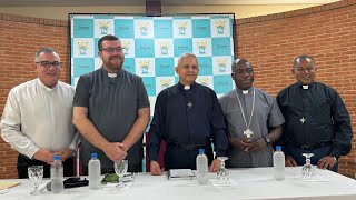 Fala introdutória de Mons. Eugênio Barbosa Martins,sss, na coletiva de imprensa 05/04/2024