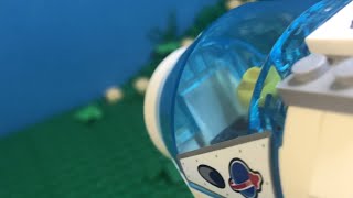 lego man crash landing