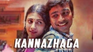 Three - Kannazhaga|Dhanush|ShrutiHaasan|Anirudh|whatsappstatus|lovesong|tamillyrics|